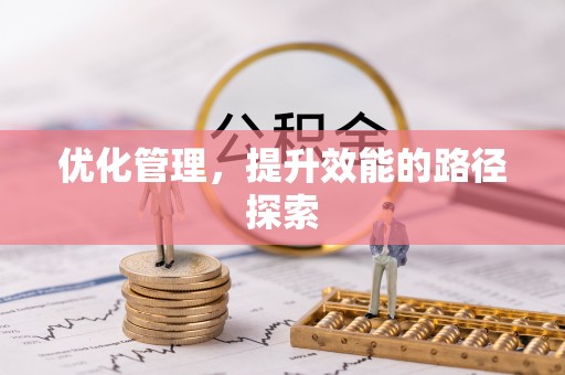 广宁优化管理，提升效能的路径探索